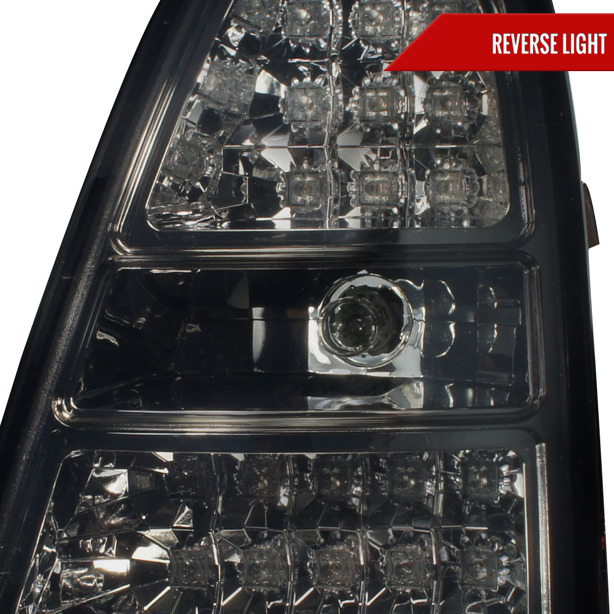 2005-2006 Mini Cooper S LED Tail Lights (Chrome Housing/Smoked Lens)