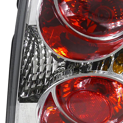 2001-2005 Volkswagen Passat Sedan Tail Lights (Chrome Housing/Clear Lens)