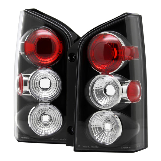 2005-2012 Nissan Pathfinder Tail Lights (Matte Black Housing/Clear Lens)