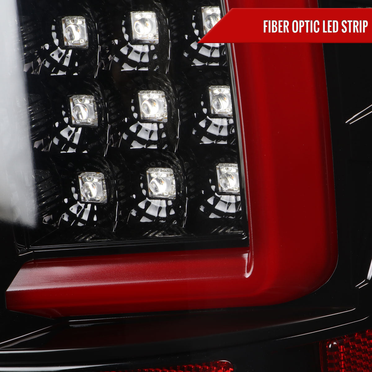 2002-2006 Dodge RAM 1500 2500 3500 LED Tail Lights -G2 (Jet Black Housing/Clear Lens)