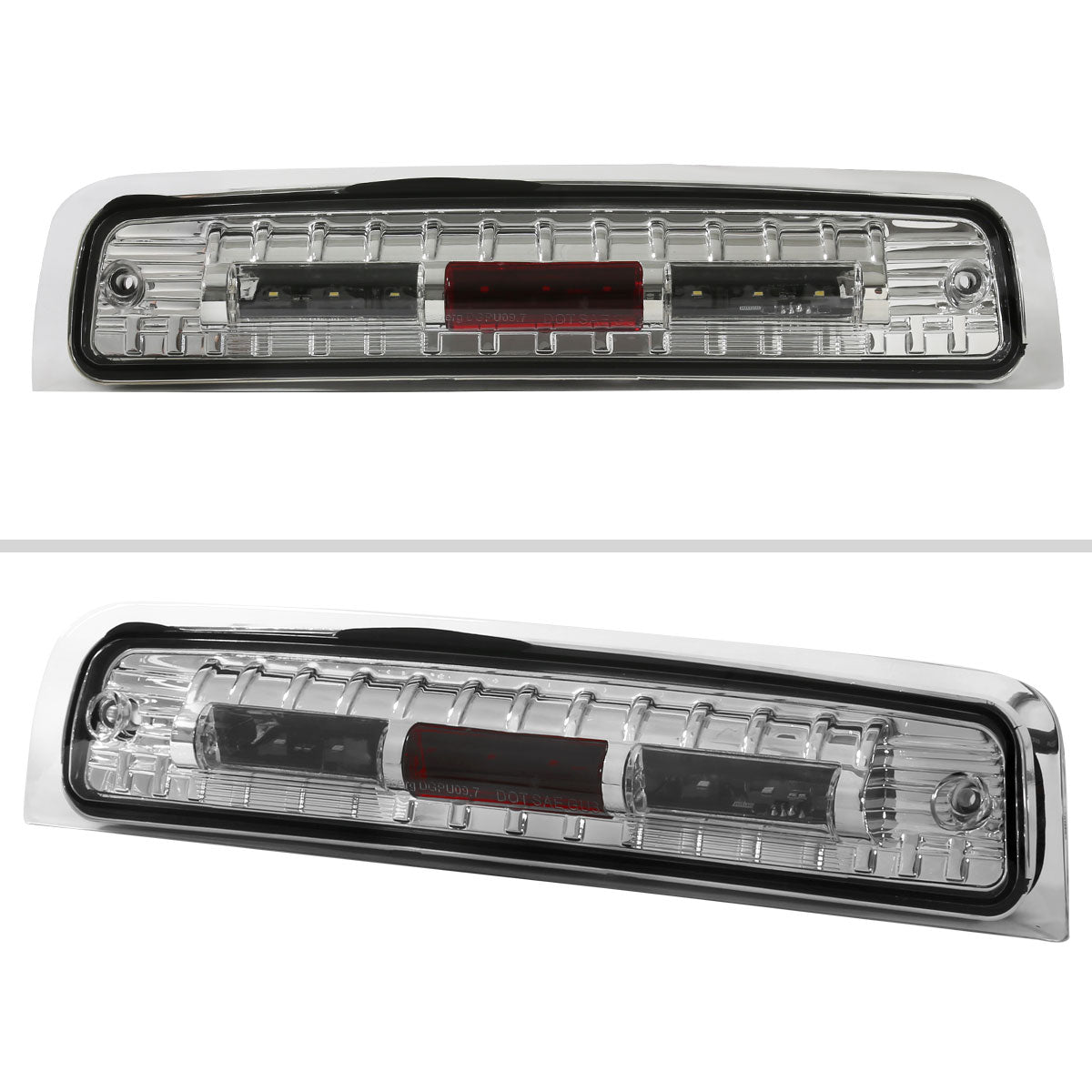2009-2013 Dodge RAM SMD LED 3rd Brake Light (Chrome Housing/Clear Lens)