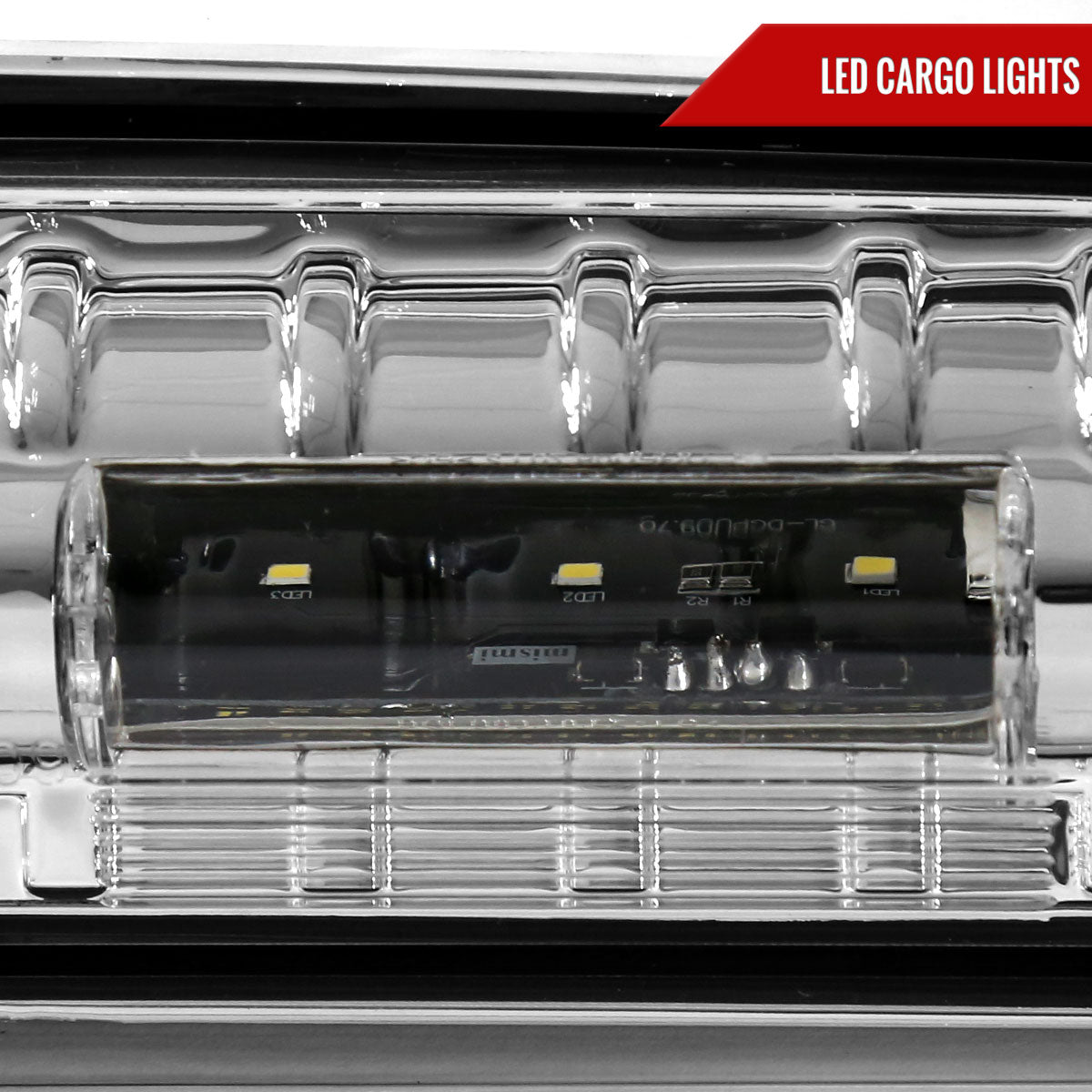 2009-2013 Dodge RAM SMD LED 3rd Brake Light (Chrome Housing/Clear Lens)