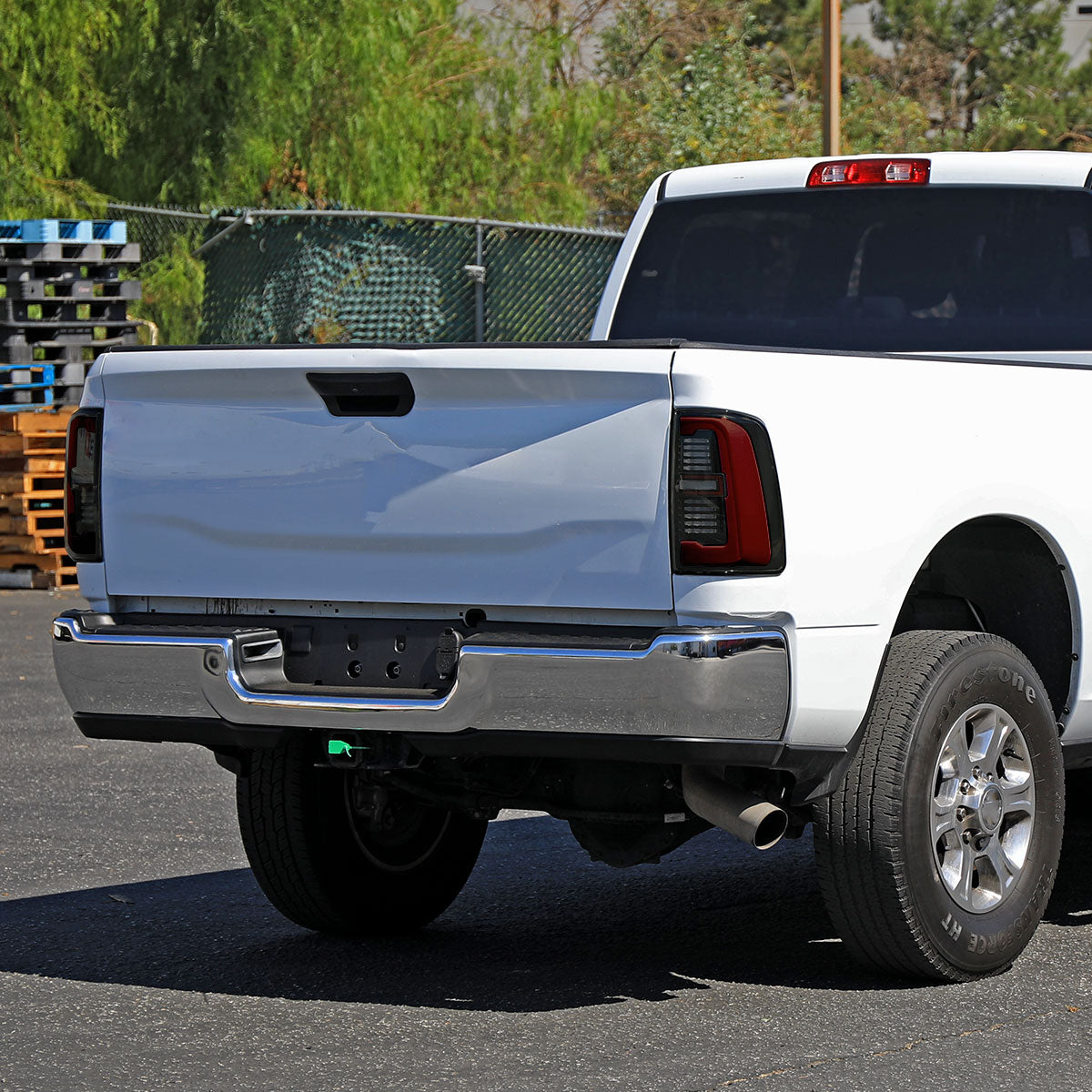 2019-2024 Dodge RAM 2500/3500 LED Sequential Signal Tail Lights (Black Housing / Smoked Lens)