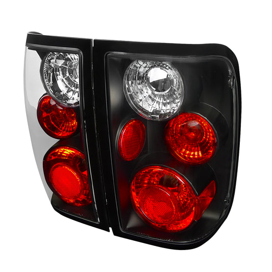 2001-2005 Ford Ranger Tail Lights (Matte Black Housing/Clear Lens)