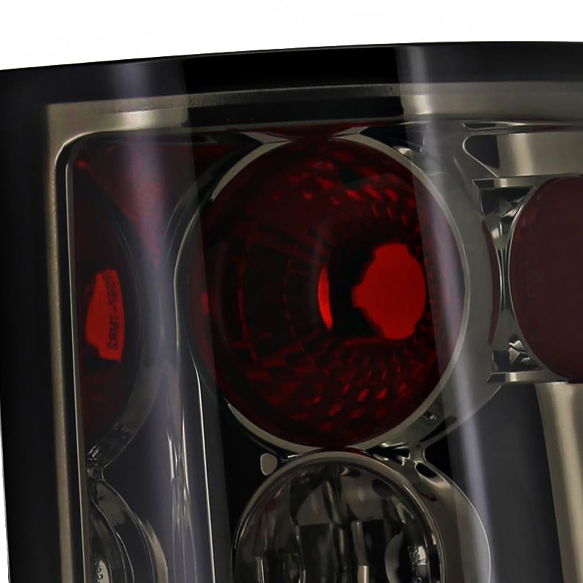 2005-2010 Honda Ridgeline Tail Lights (Chrome Housing/Smoked Lens)