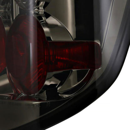 2005-2010 Honda Ridgeline Tail Lights (Chrome Housing/Smoked Lens)