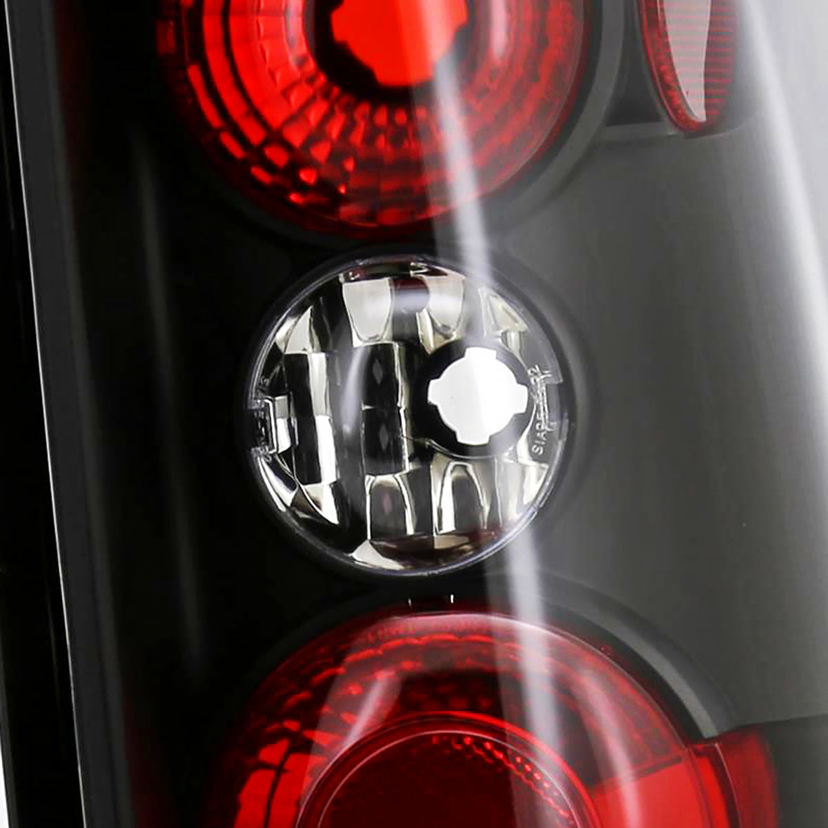 2005-2010 Honda Ridgeline Tail Lights (Matte Black Housing/Clear Lens)