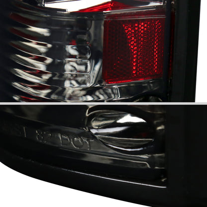1982-1994 Chevrolet S10/Blazer GMC S15/Sonoma Tail Lights (Chrome Housing/Smoked Lens)