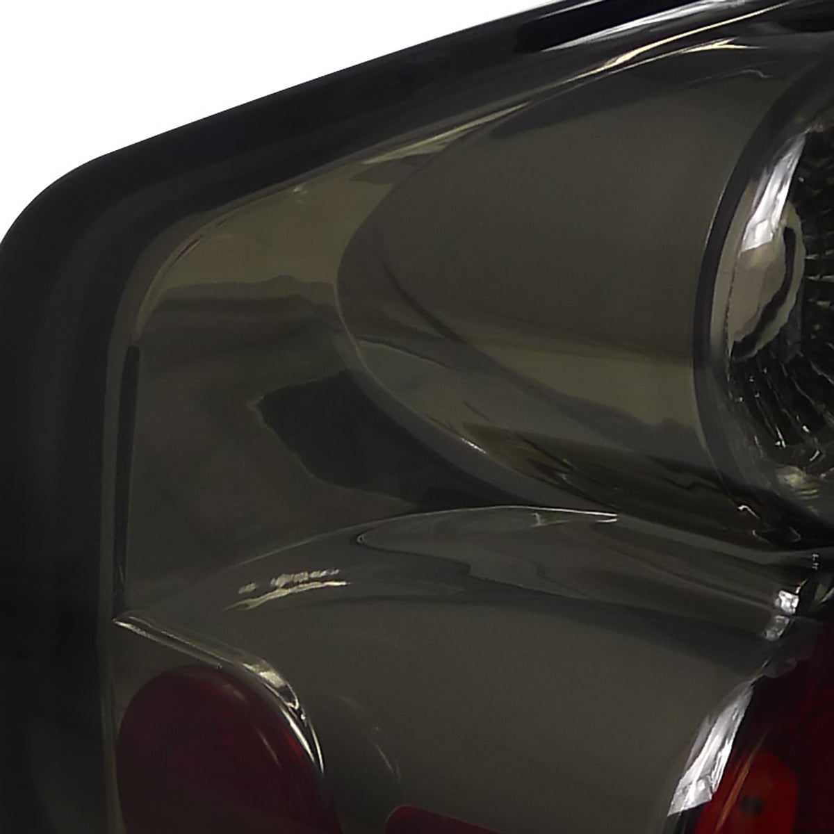 1994-2004 Chevrolet S10/ GMC Sonoma/ Isuzu Hombre Tail Lights (Chrome Housing/Smoked Lens)