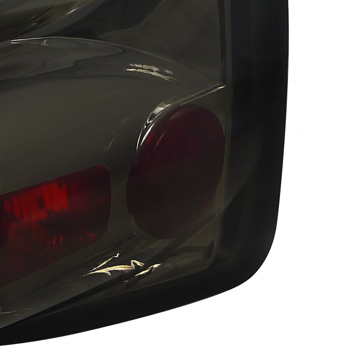 1994-2004 Chevrolet S10/ GMC Sonoma/ Isuzu Hombre Tail Lights (Chrome Housing/Smoked Lens)