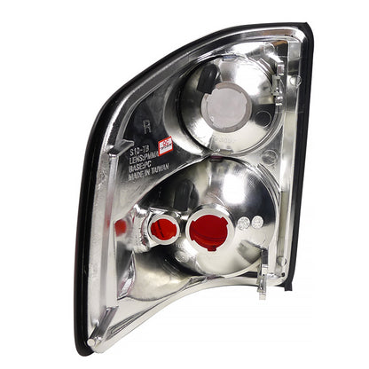 1994-2004 Chevrolet S10/ GMC Sonoma/ Isuzu Hombre Tail Lights (Matte Black Housing/Clear Lens)
