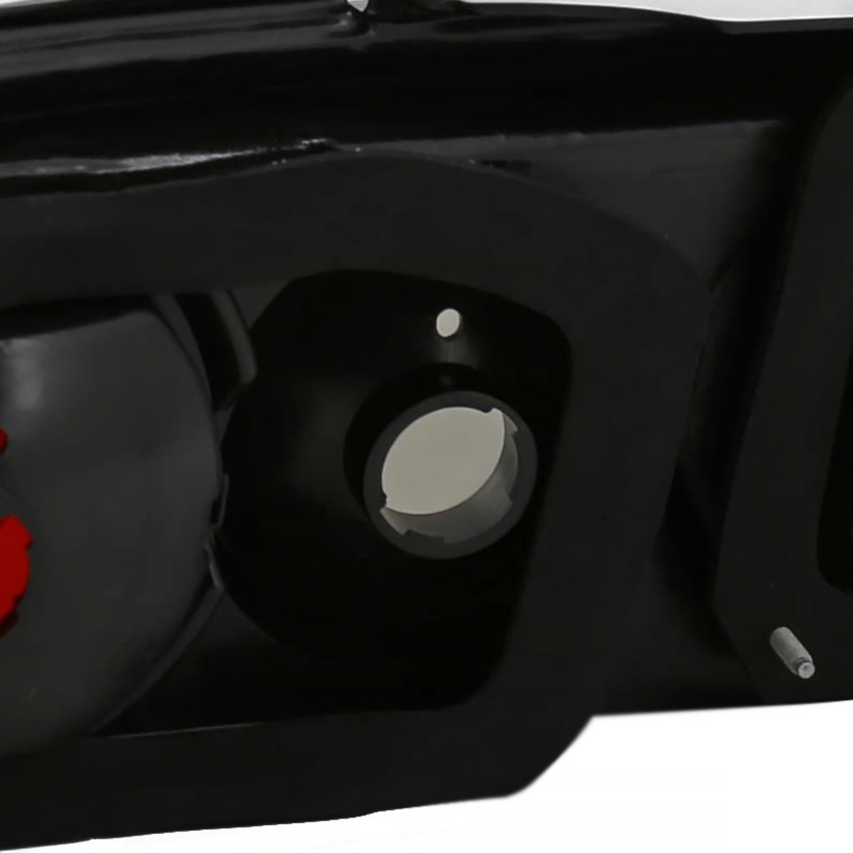 1989-1994 Nissan 240SX S13 Hatchback Tail Lights (Chrome Housing/Smoked Lens)