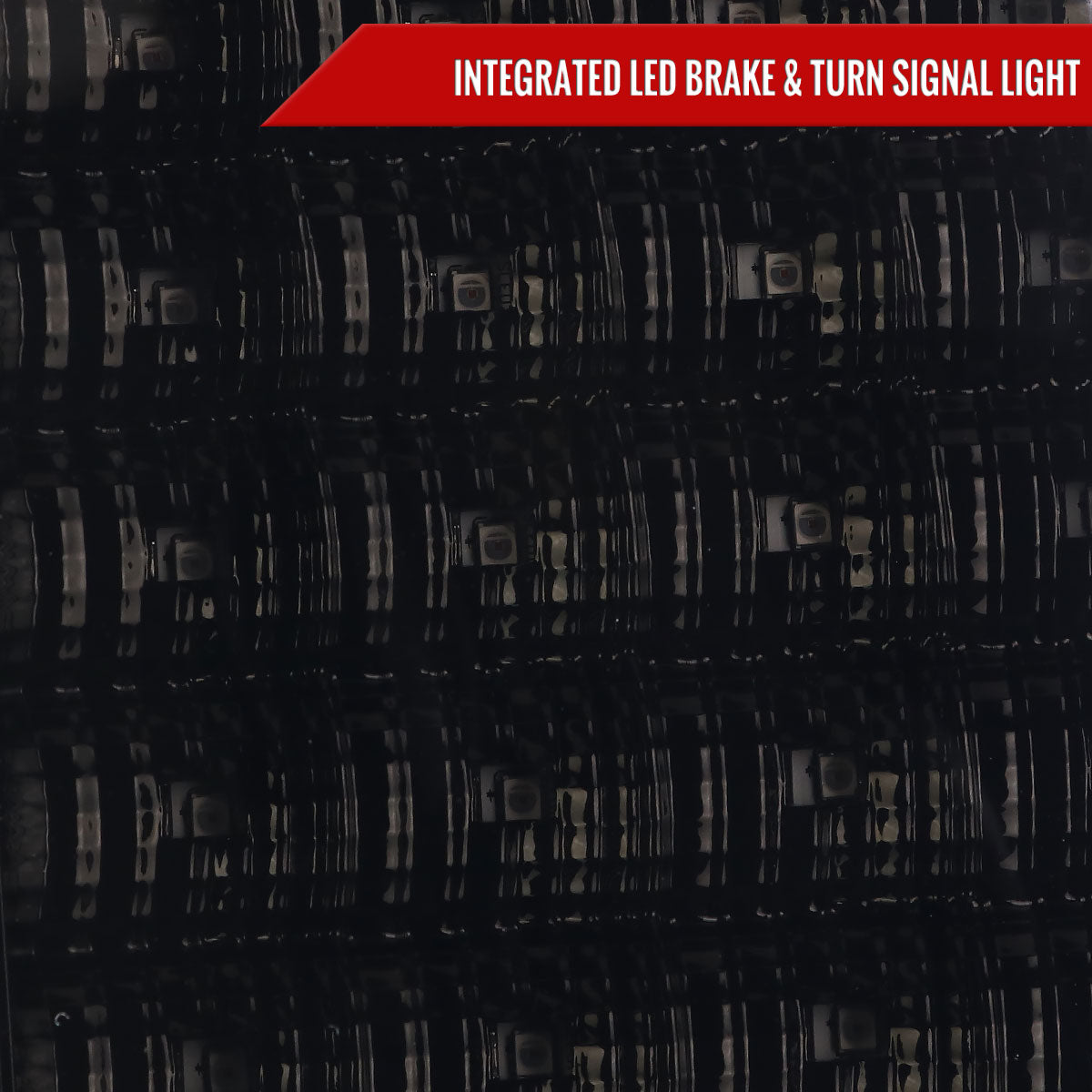 2007-2013 GMC Sierra 1500/ 2007-2014 Sierra 2500HD 3500HD LED Tail Lights (Glossy Black Housing/Smoked Lens)