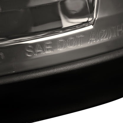 2007-2013 GMC Sierra 1500 / 2007-2014 Sierra 2500HD 3500HD C-Bar LED Tail Lights (Chrome Housing/Smoked Lens)