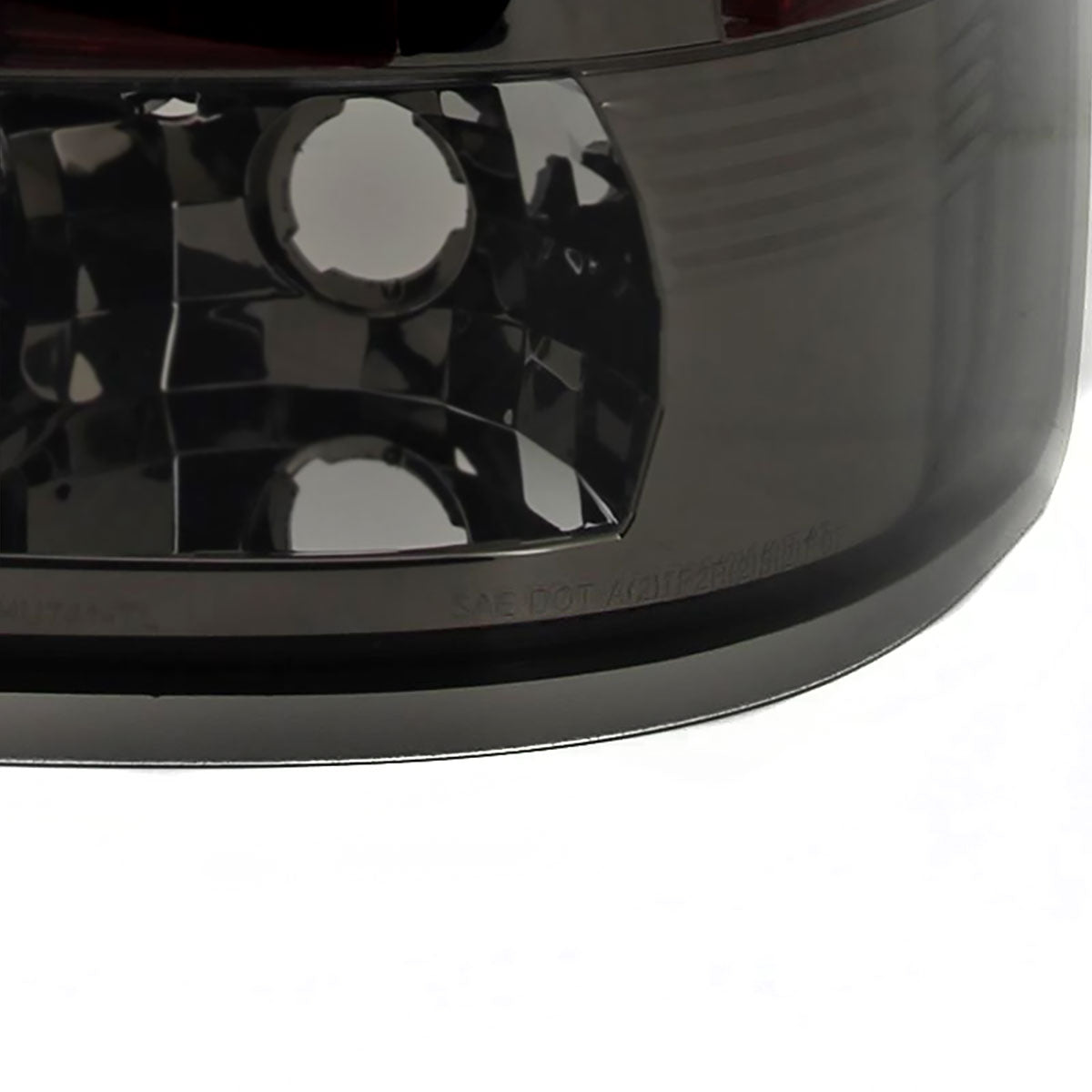 2007-2014 GMC Sierra LED Tail Lights (Chrome Housing/Smoked Lens)