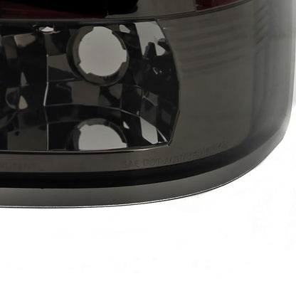 2007-2014 GMC Sierra LED Tail Lights (Chrome Housing/Smoked Lens)