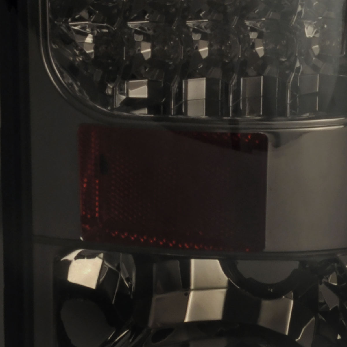 2007-2014 GMC Sierra LED Tail Lights (Chrome Housing/Smoked Lens)