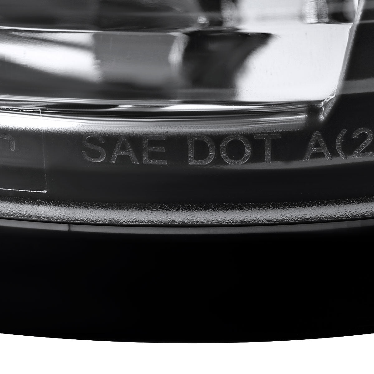 2007-2013 GMC Sierra 1500 / 2007-2014 Sierra 2500HD 3500HD C-Bar LED Tail Lights (Matte Black Housing/Clear Lens)