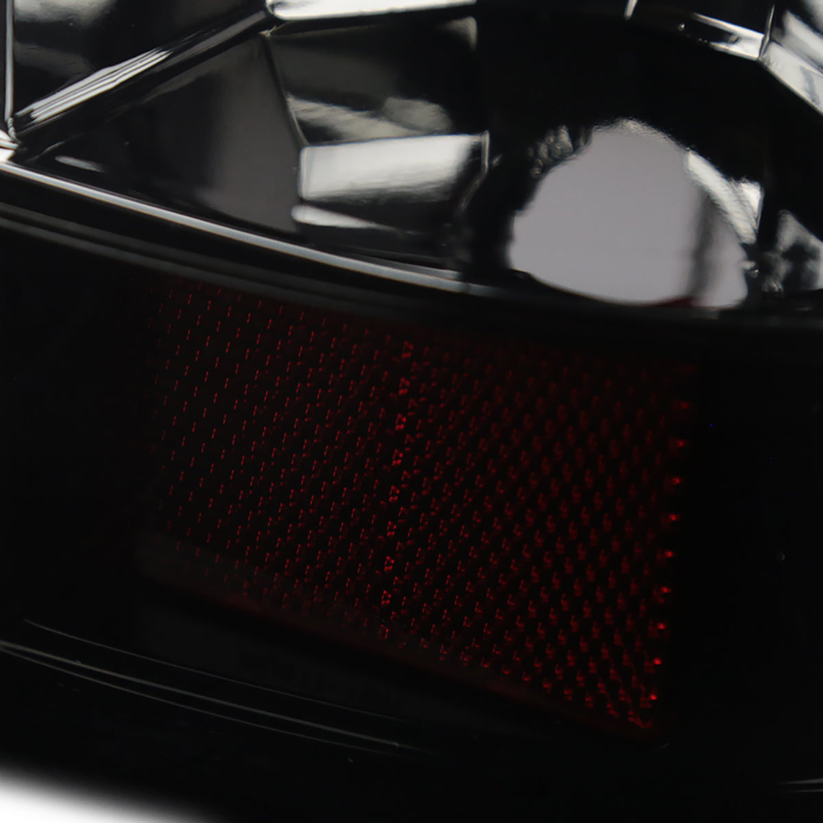 2003-2006 Chevrolet Silverado LED Tail Lights (Glossy Black Housing/Smoked Lens)