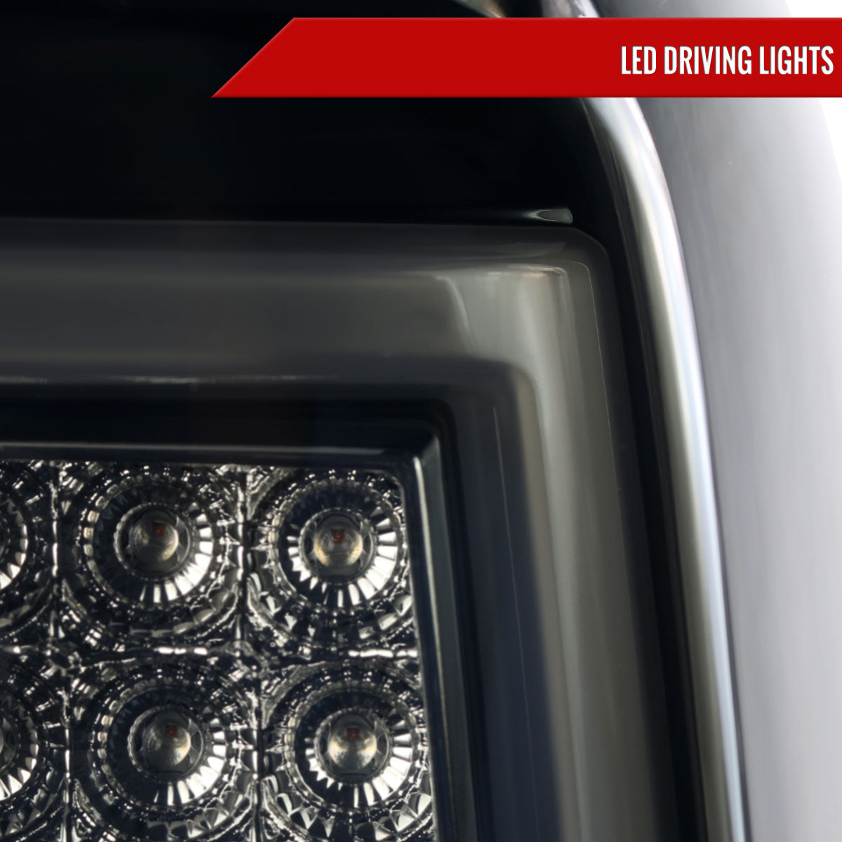 2014-2018 Chevrolet Silverado 1500/ 2015-2019 Silverado 2500HD 3500HD GMC Sierra 3500HD LED Tail Lights (Glossy Black Housing/Smoked Lens)