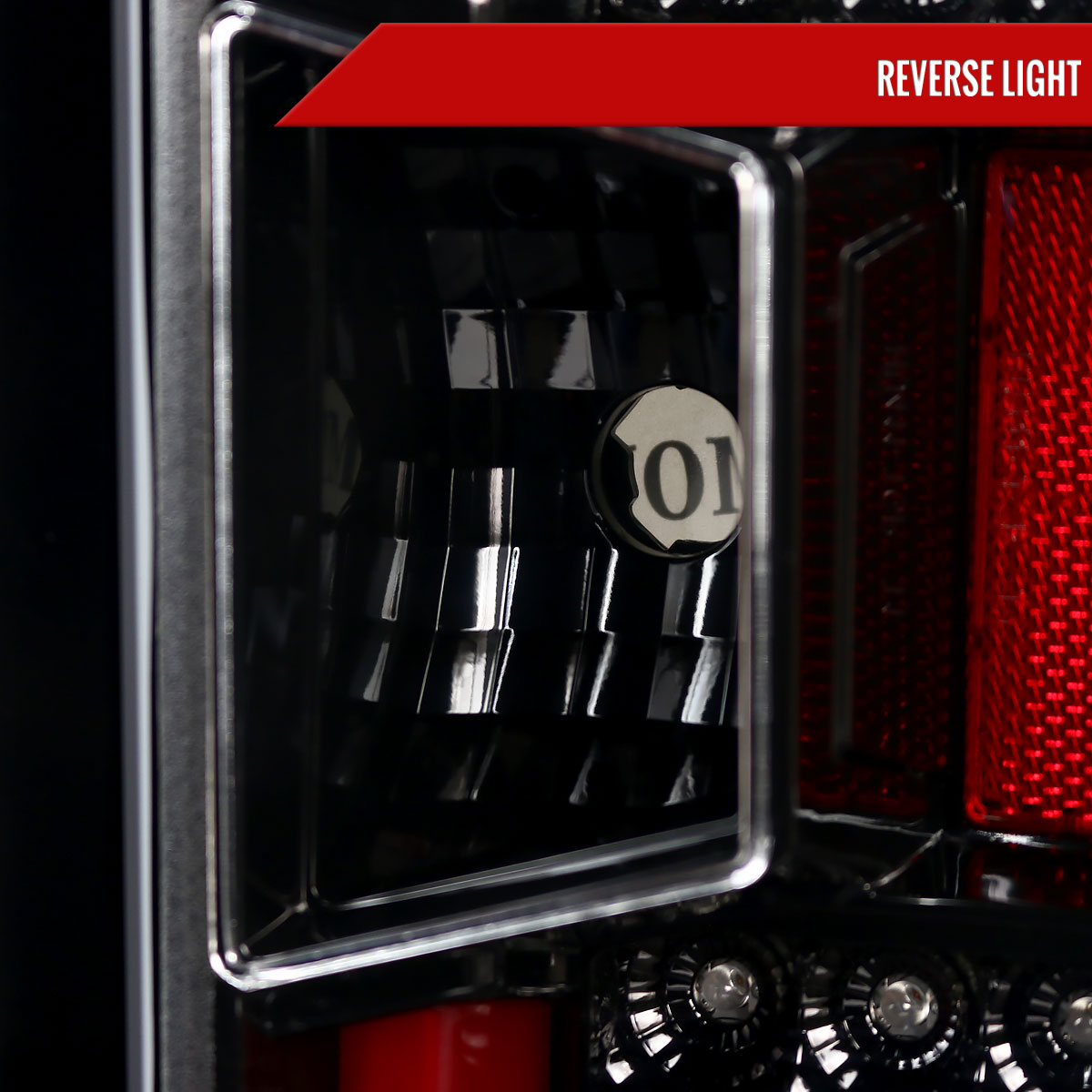 2014-2018 Chevrolet Silverado 1500/ 2015-2019 Silverado 2500HD 3500HD GMC Sierra 3500HD LED Tail Lights (Jet Black Housing/Clear Lens)