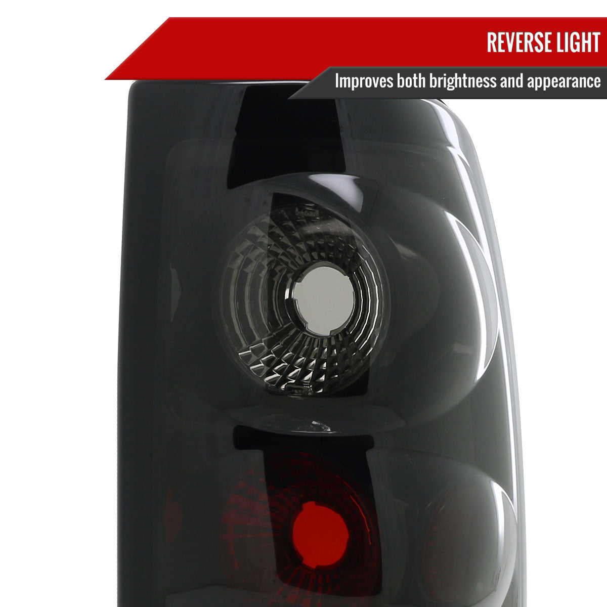 1999-2002 Chevrolet Silverado/ 1999-2006 GMC Sierra Tail Lights (Glossy Black Housing/Smoked Lens)