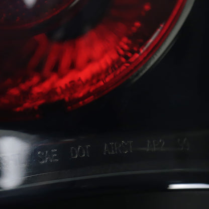 1999-2002 Chevrolet Silverado/ 1999-2006 GMC Sierra Tail Lights (Glossy Black Housing/Smoked Lens)