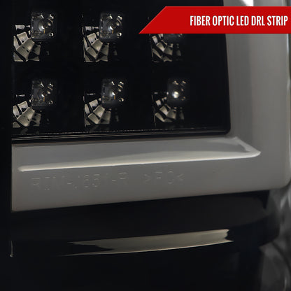 1999-2002 Chevrolet Silverado/ 1999-2006 GMC Sierra LED Tail Lights - G2 (Glossy Black Housing/Smoked Lens)