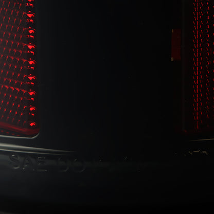 1999-2002 Chevrolet Silverado/ 1999-2006 GMC Sierra LED Tail Lights - G2 (Glossy Black Housing/Smoked Lens)