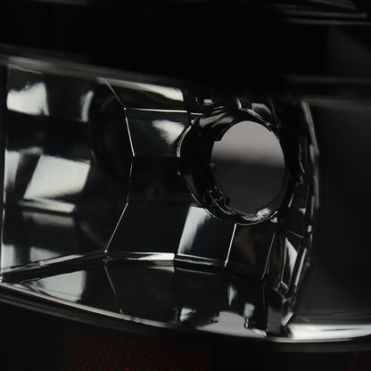 1999-2002 Chevrolet Silverado/ 1999-2006 GMC Sierra LED Tail Lights (Glossy Black Housing/Smoked Lens)