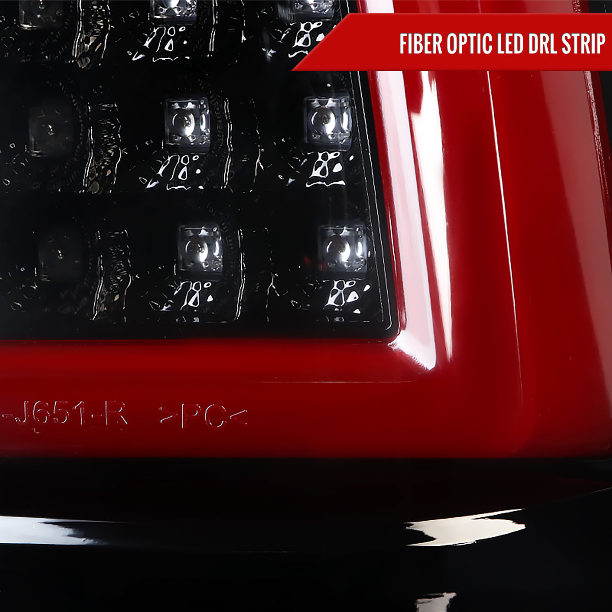 1999-2002 Chevrolet Silverado/ 1999-2006 GMC Sierra LED Tail Lights - G2 (Jet Black Housing/Clear Lens)