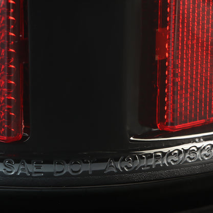 1999-2002 Chevrolet Silverado/ 1999-2006 GMC Sierra LED Tail Lights - G2 (Jet Black Housing/Clear Lens)