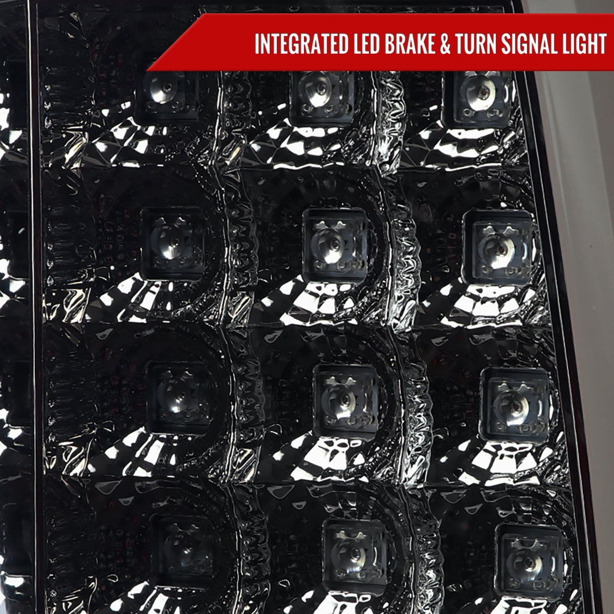 1999-2002 Chevrolet Silverado/ 1999-2006 GMC Sierra LED Tail Lights - G2 (Chrome Housing/Smoked Lens)