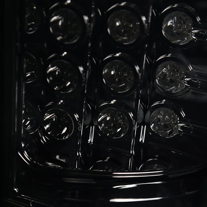 1999-2002 Chevrolet Silverado/ 1999-2006 GMC Sierra LED Tail Lights (Chrome Housing/Smoked Lens)