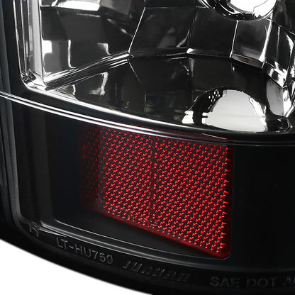 1999-2002 Chevrolet Silverado/ 1999-2006 GMC Sierra V2 LED Tail Lights (Matte Black Housing/Clear Lens)