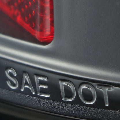 1999-2002 Chevrolet Silverado/ 1999-2006 GMC Sierra Red Bar LED Tail Lights - G2 (Black Housing/Clear Lens)