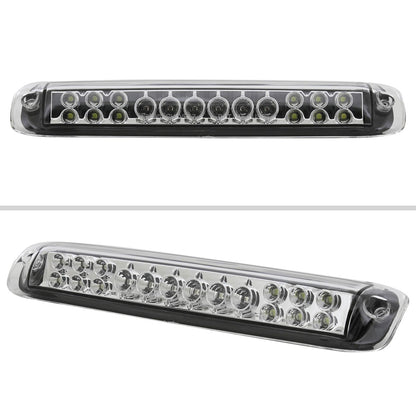 1999-2002 Chevrolet Silverado/1999-2006 GMC Sierra LED 3rd Brake Light - RS (Chrome Housing/Clear Lens)