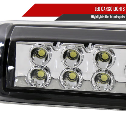 1999-2002 Chevrolet Silverado/1999-2006 GMC Sierra LED 3rd Brake Light - RS (Chrome Housing/Clear Lens)