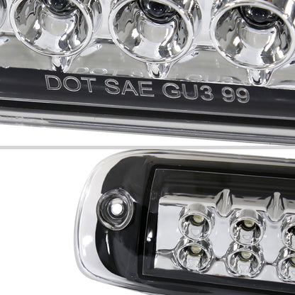 1999-2002 Chevrolet Silverado/1999-2006 GMC Sierra LED 3rd Brake Light - RS (Chrome Housing/Clear Lens)