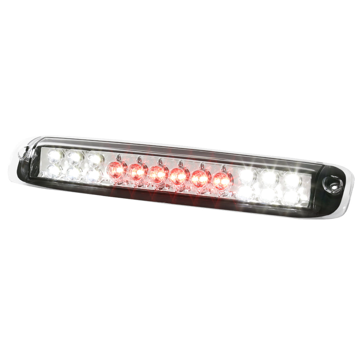 1999-2002 Chevrolet Silverado/1999-2006 GMC Sierra LED 3rd Brake Light - RS (Chrome Housing/Clear Lens)