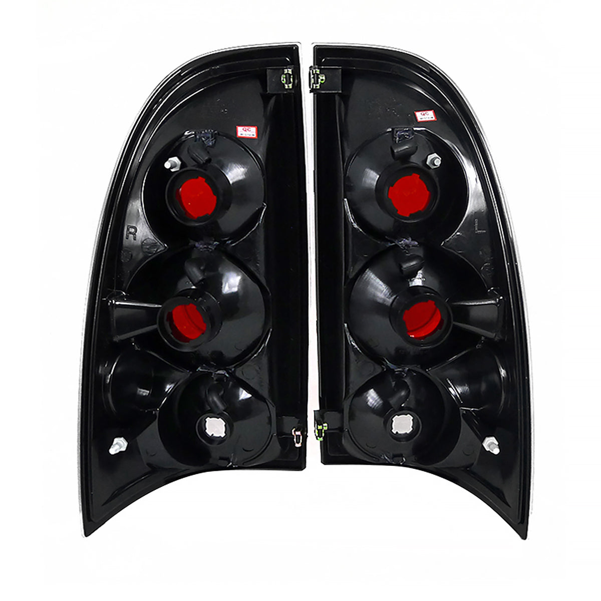 2005-2008 Toyota Tacoma Tail Lights (Chrome Housing/Clear Lens)