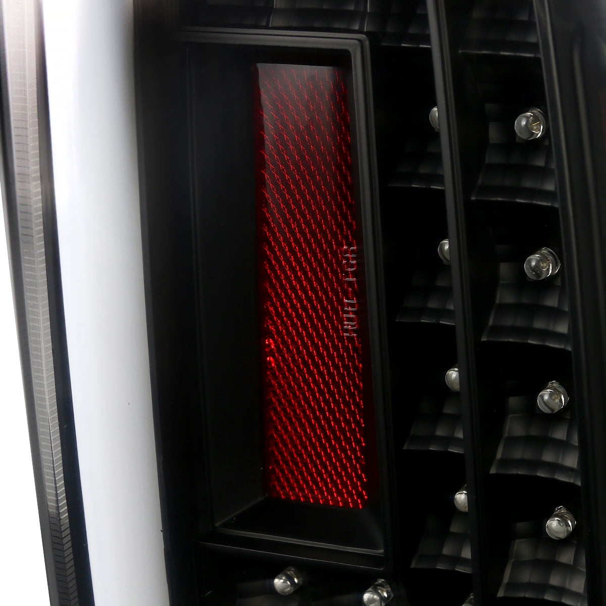 2015-2020 Chevrolet Tahoe/Suburban LS LT LTZ Premier LED Tail Lights (Matte Black Housing/Clear Lens)