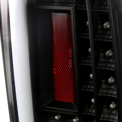 2015-2020 Chevrolet Tahoe/Suburban LS LT LTZ Premier LED Tail Lights (Matte Black Housing/Clear Lens)