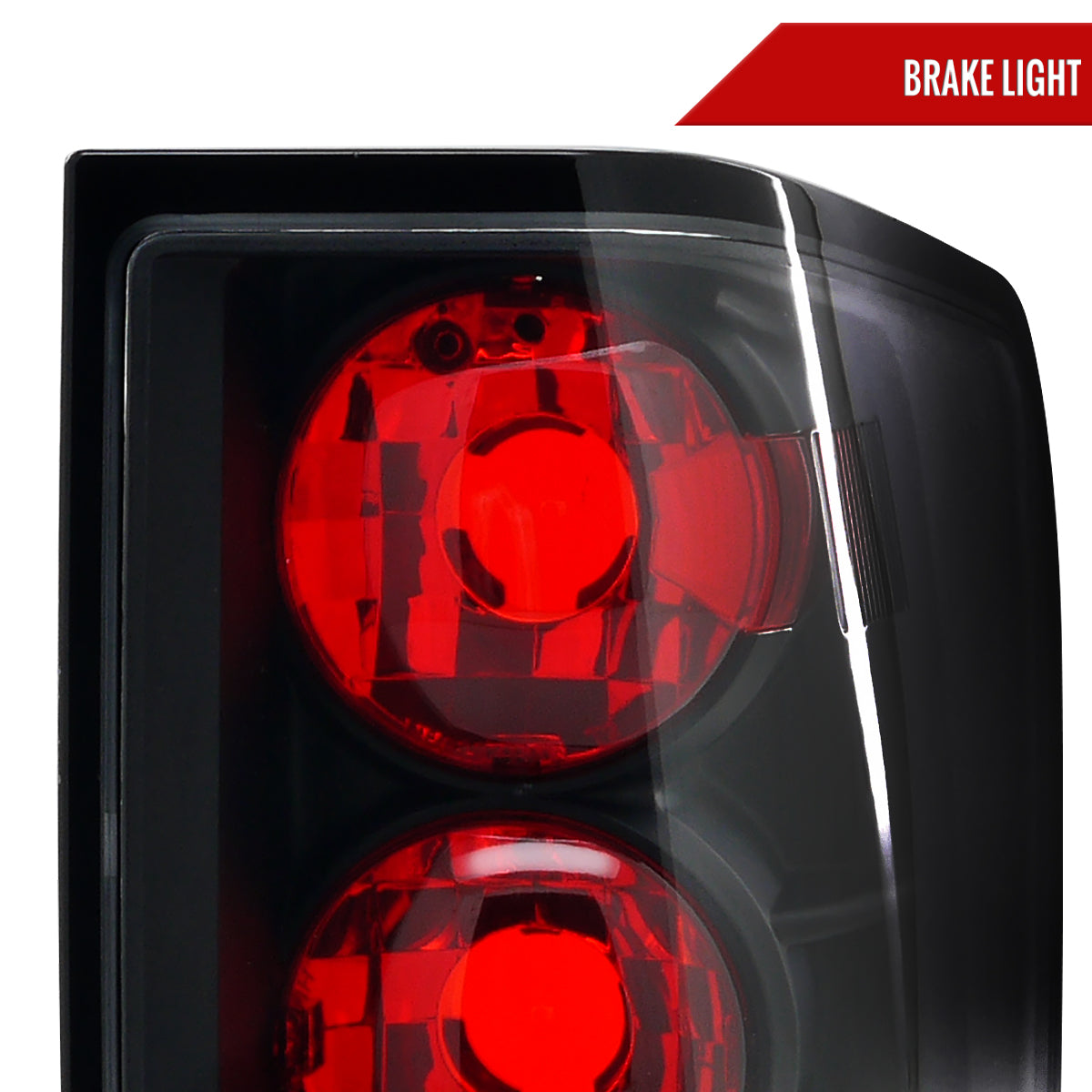 2004-2015 Nissan Titan Tail Lights (Matte Black Housing/Clear Lens)