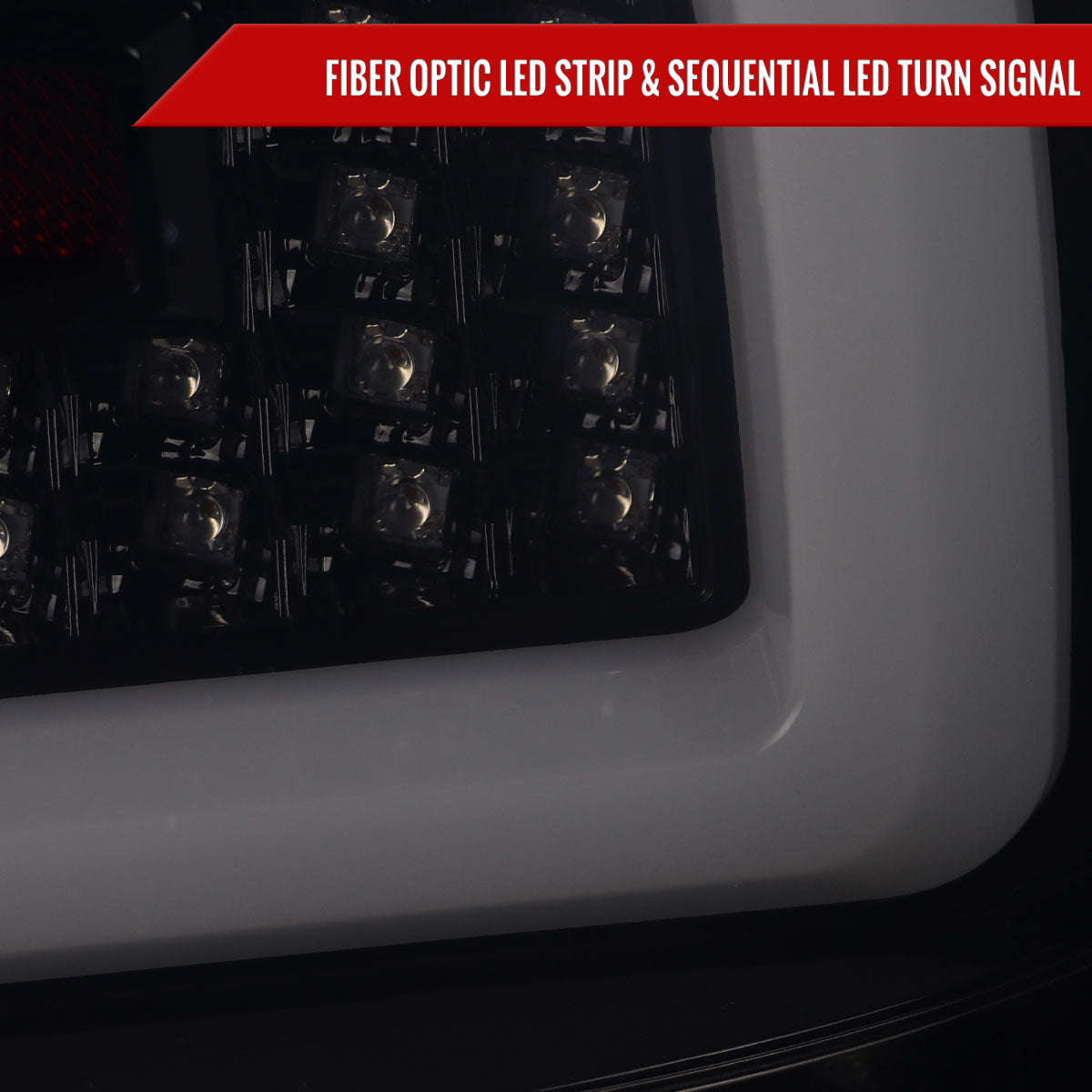 2008-2014 Subaru Impreza WRX/STI LED Sequential Turn Signal Tail Lights (Glossy Black Housing/Smoked Lens)