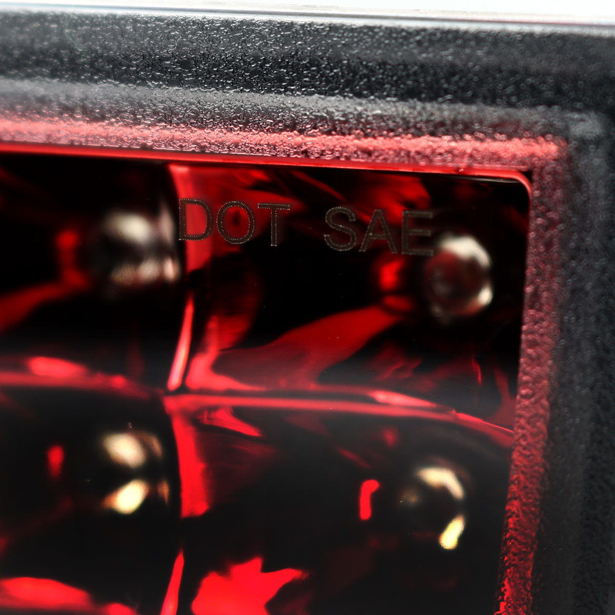 2011-2018 Subaru Impreza WRX/STI/XV Crosstrek F1 Style Rear LED 3rd Brake Light (Chrome Housing/Red Lens)