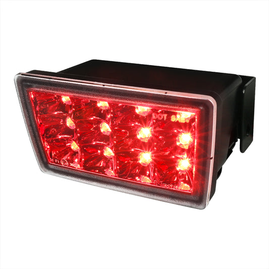 2011-2018 Subaru Impreza WRX/STI/XV Crosstrek F1 Style Rear LED 3rd Brake Light (Chrome Housing/Red Lens)