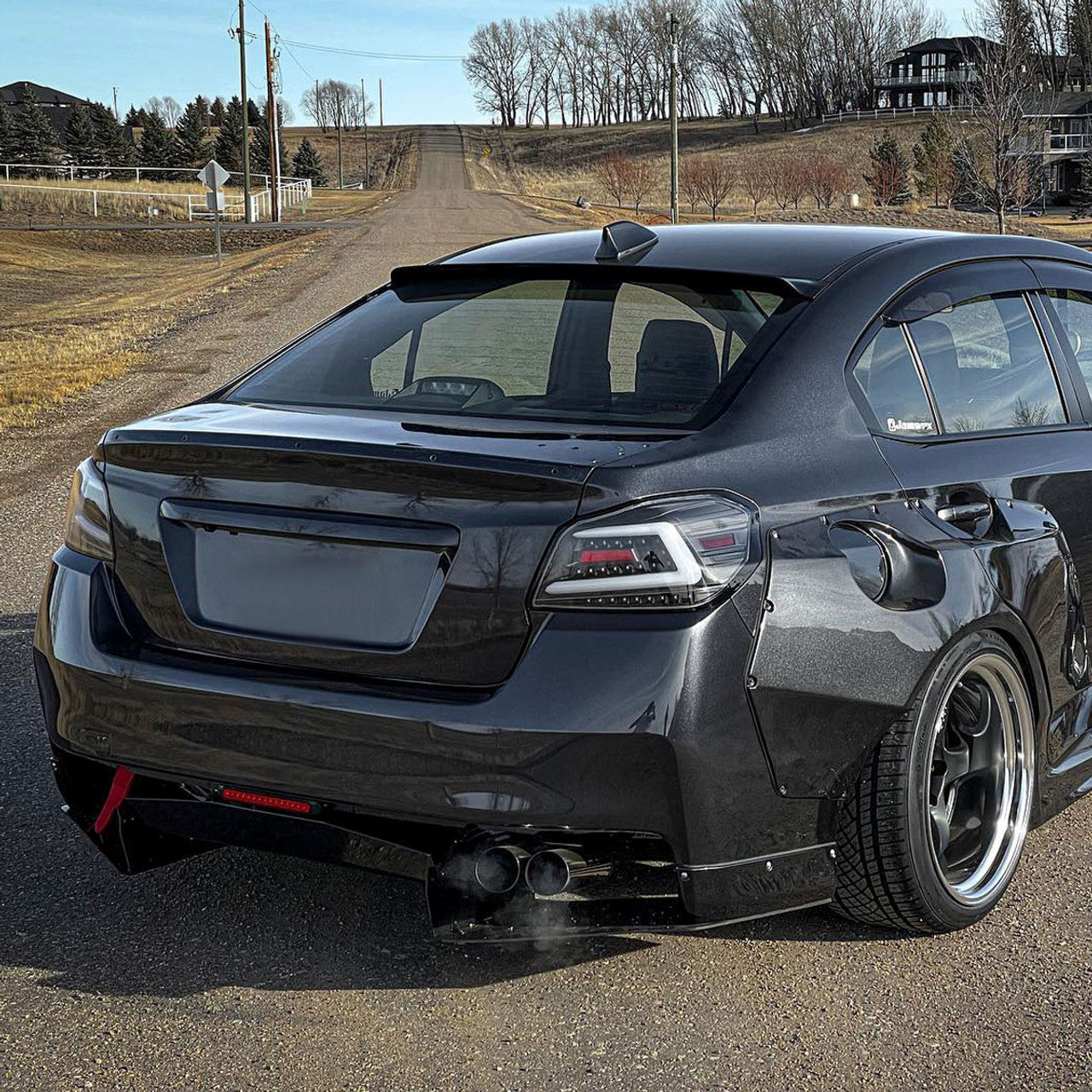 NTXGLOW BLACK LED tail lights (2015 - 2021 Subaru WRX)