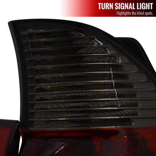 2000-2006 BMW E53 X5 Tail Lights - APC (Chrome Housing/Red Smoked Lens)