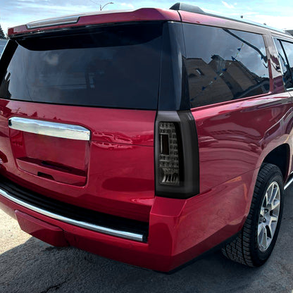 2015-2020 GMC Yukon/Yukon XL Denali SLE/SLT LED Tail Lights (Glossy Black Housing/Smoked Lens)